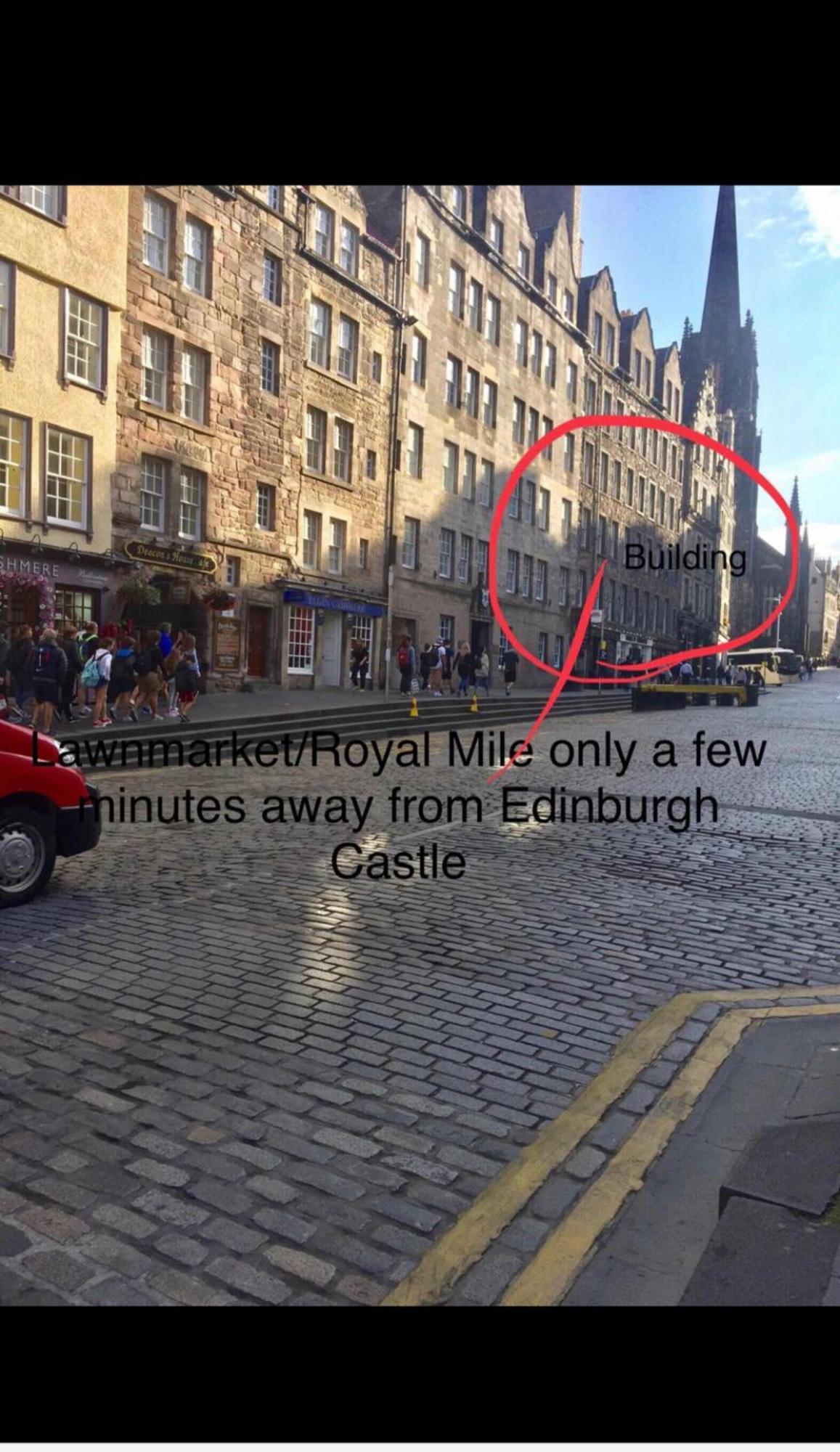 Old Town View Apartment Edimburgo Esterno foto